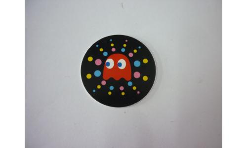 Elma Chips 2020 Tazo Pac Man Fantasma Vermelho e Bolinhas